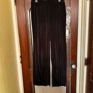 Black Tape Black Wide Leg Pants